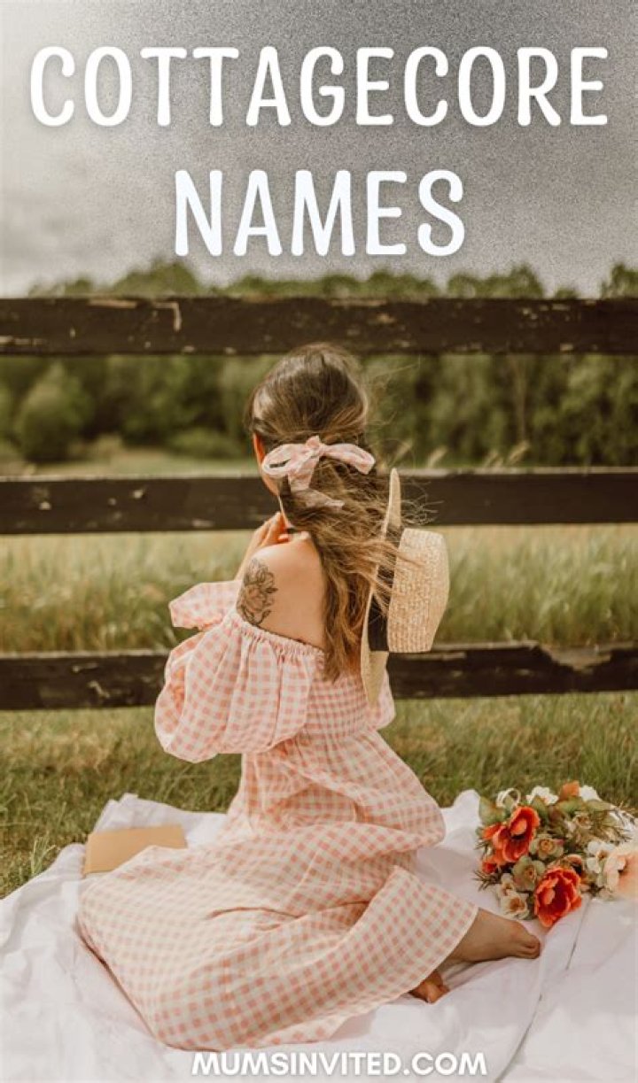 100+ aesthetic cottagecore names for boys, girls and pets