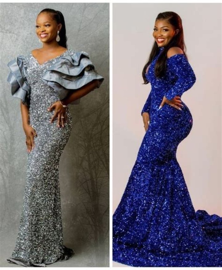33 latest sequence gown styles with sequins in Nigeria (2024)