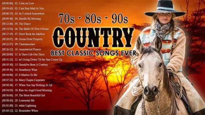 70S And 80S Country Music