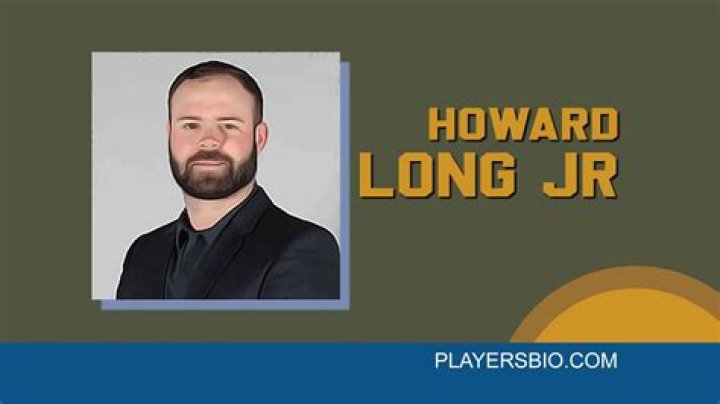 All About Howard Long Jr.: NFL Legacy And Beyond