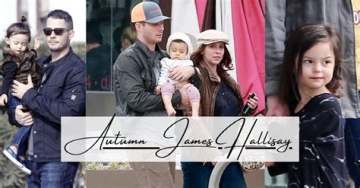 Autumn James Hallisay- Daughter of Jennifer Hewitt and Brian Hallisay