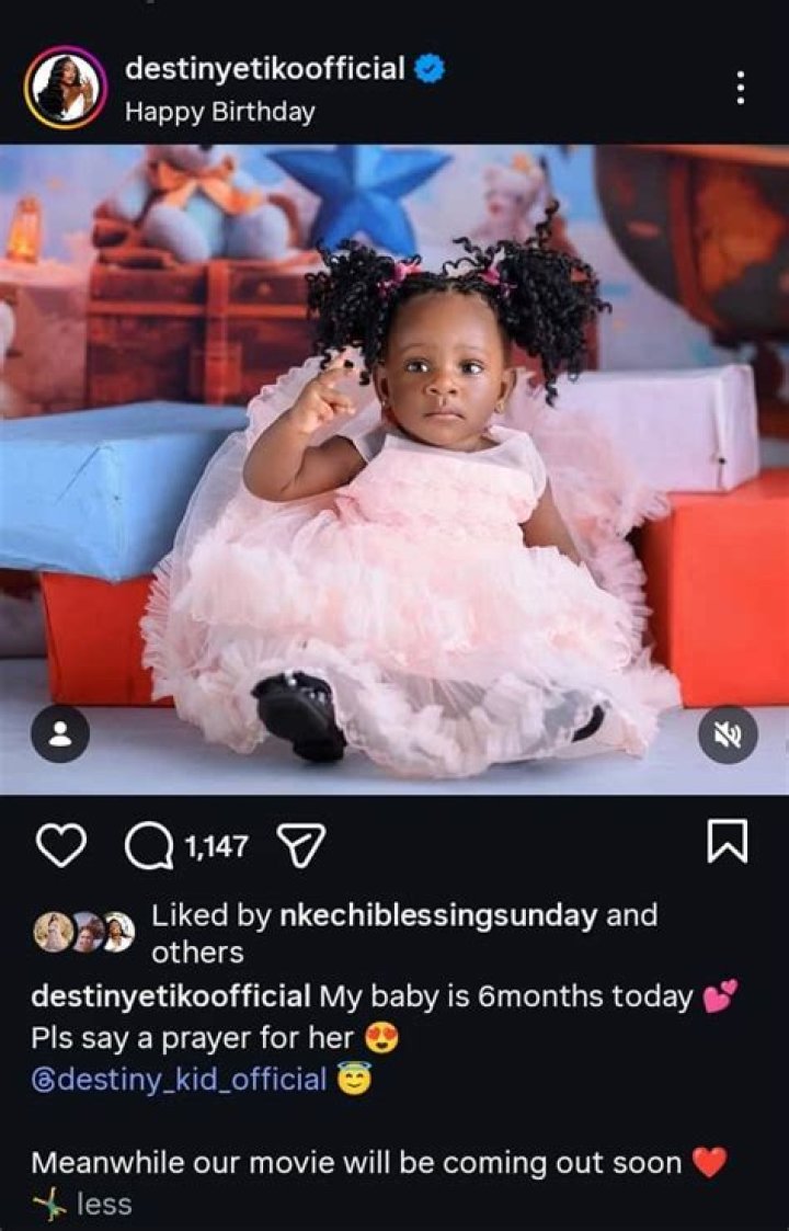 Destiny Etiko’s Heart Melts As Little Girl Picks Her Over Toys As Birthday Gift: “60% of My Fans Are Children”