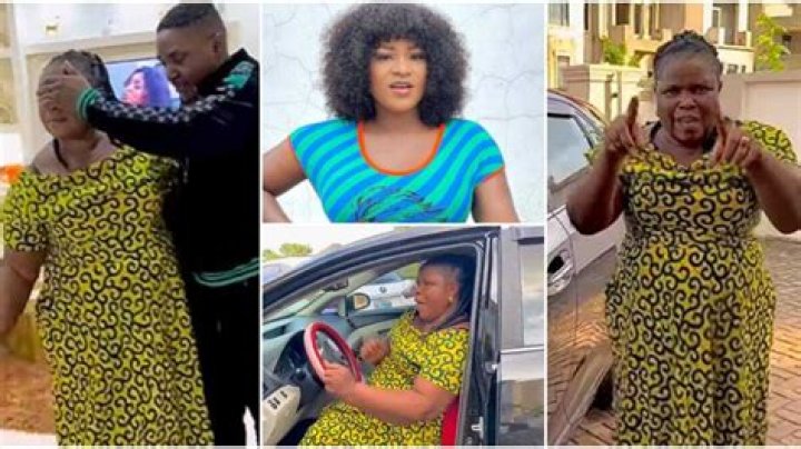 Destiny Etiko’s Mum Jumps, Dances for Joy, Rains Prayers As Actress Surprises Her With New Car for Birthday