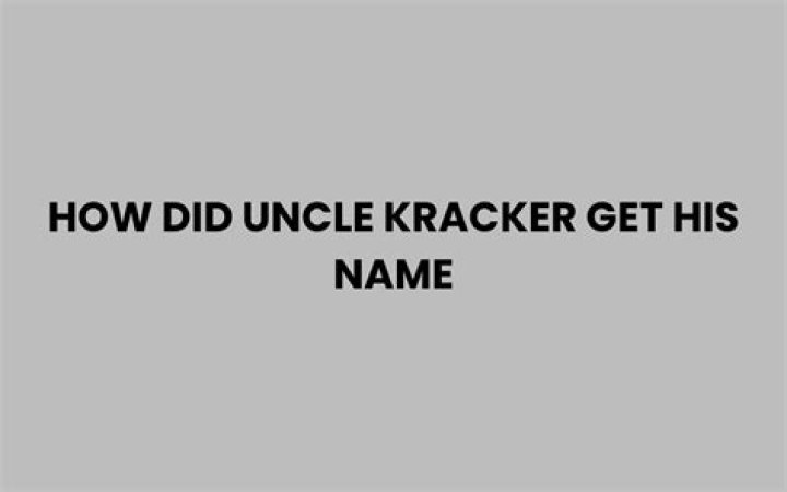 Discover The Real Identity Behind Uncle Kracker: Unveiling His True Name