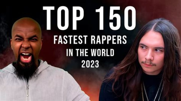 Fastest Rappers In The World