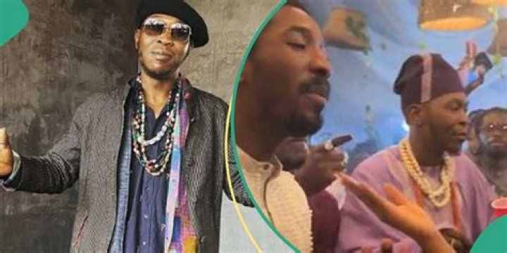 “He Be Like Dem Invite Am Come Hold Rain”: Video of Seun Kuti at Made’s Wedding Sparks Reactions