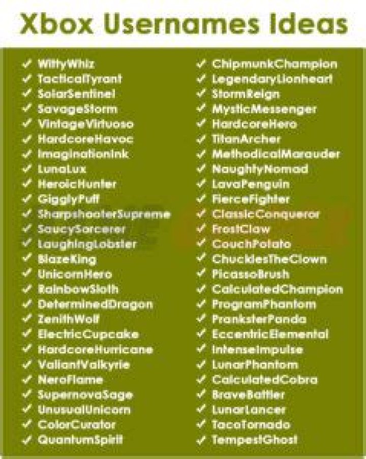 Hilarious Xbox Usernames That Will Make You LOL