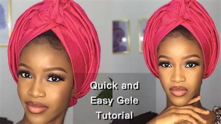 How to tie gele with ankara: Step-by-step