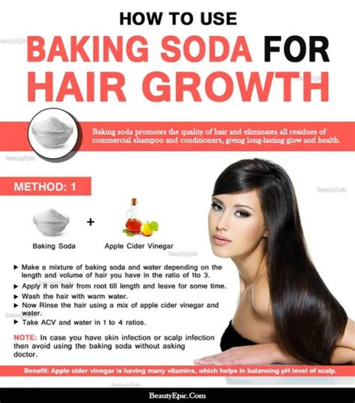 How to use baking soda for hair growth?