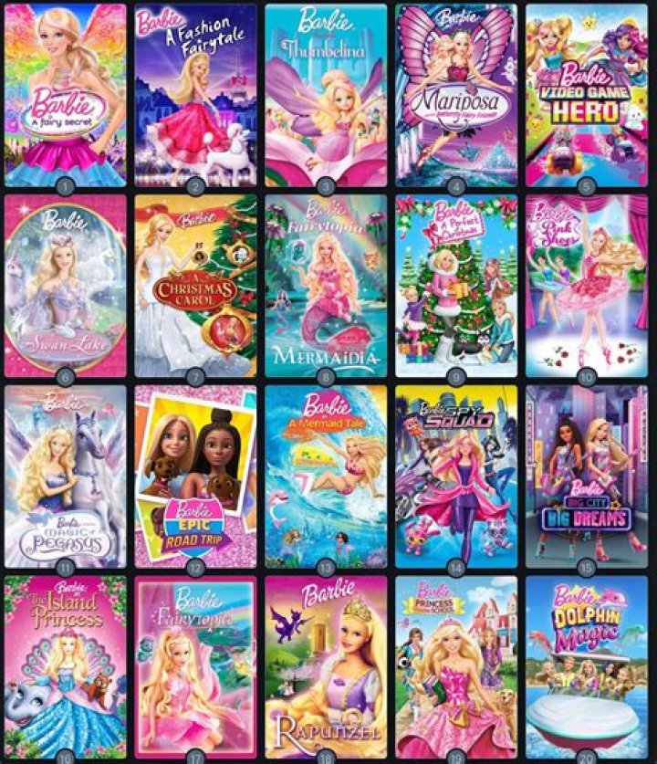 How to watch all Barbie movies in order and where to find them