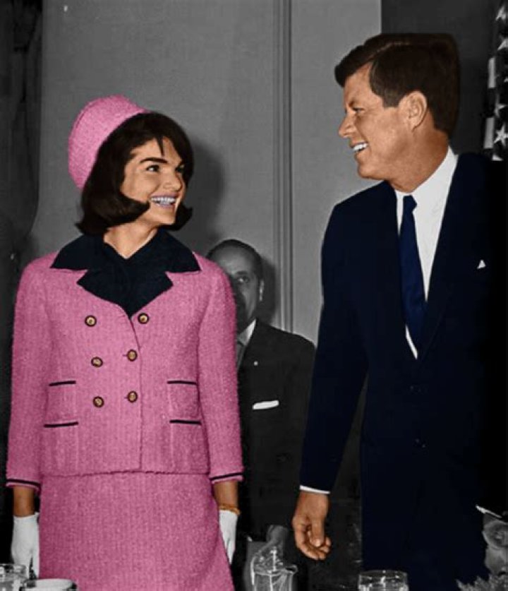 Jackie Kennedy In Pink Suit