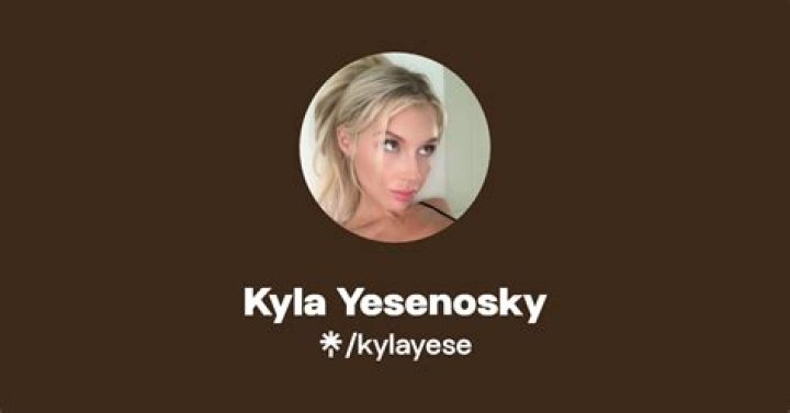 Kyla Yesenosky's Leaked OnlyFans Content: The Latest Reveals