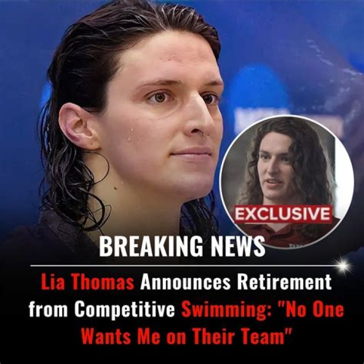 Lia Thomas Announces Retirement From Competitive Swimming