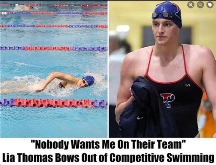 Lia Thomas Retires From Competitive Swimming