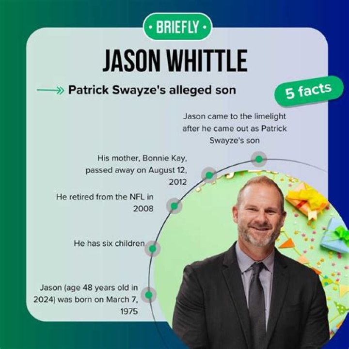 Little Known Facts About Jason Whittle, Patrick Swayze's Son