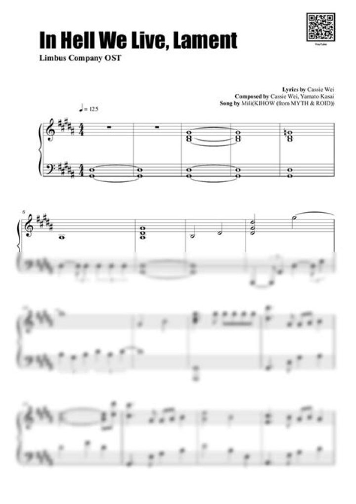 Lyrics & Translations of In Hell We Live, Lament by Mili
