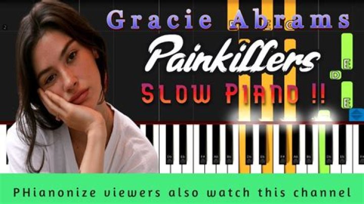 Lyrics & Translations of Painkillers by Gracie Abrams