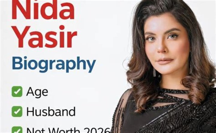 Nida Yasir – Biography, Facts & Life Story