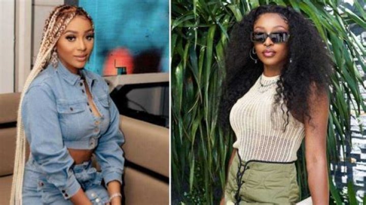 Pictures of DJ Zinhle and Nadia Nakai Set Tongues Wagging on Social Media: “AKA Had a Great Taste”