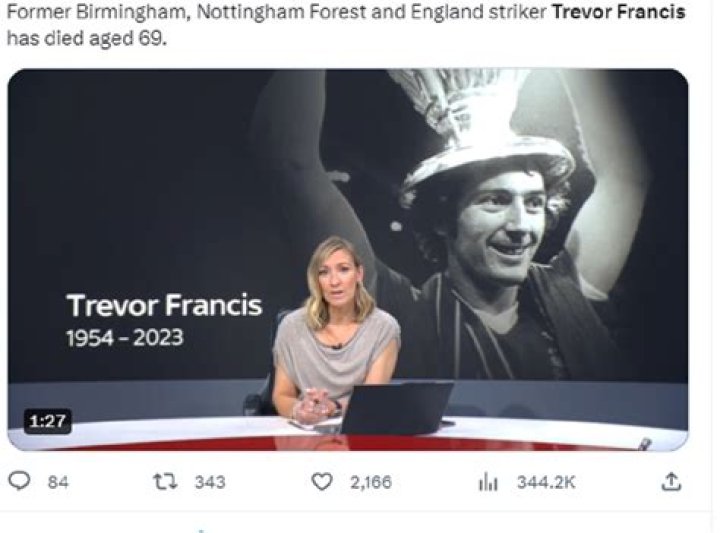 Rip Trevor Francis Obituary And Death Cause Linked To Illness: Heart Attack Update