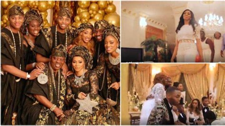 Shade Okoya at 45: Meet Billionaire Wife’s 6 Kids As They Gush Over Her, Video Shows Family’s Palatial Home