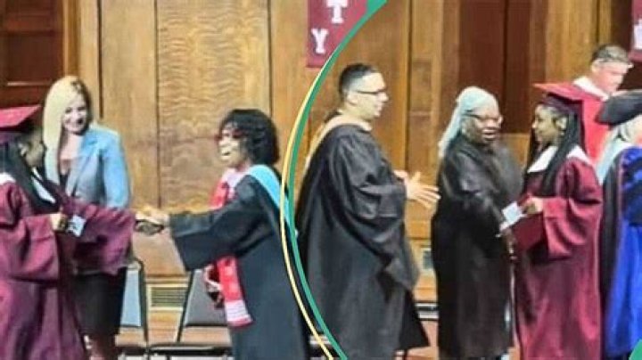 "She Waited for This Moment": Lady Embarrasses Her Lecturers on Graduation Day, Rejects Handshake