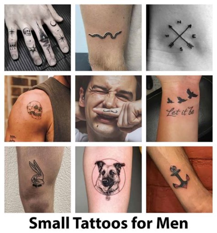 Small Tattoo Designs For Men
