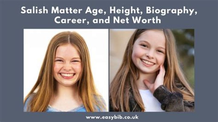 The Comprehensive Guide To Salish Matter Height