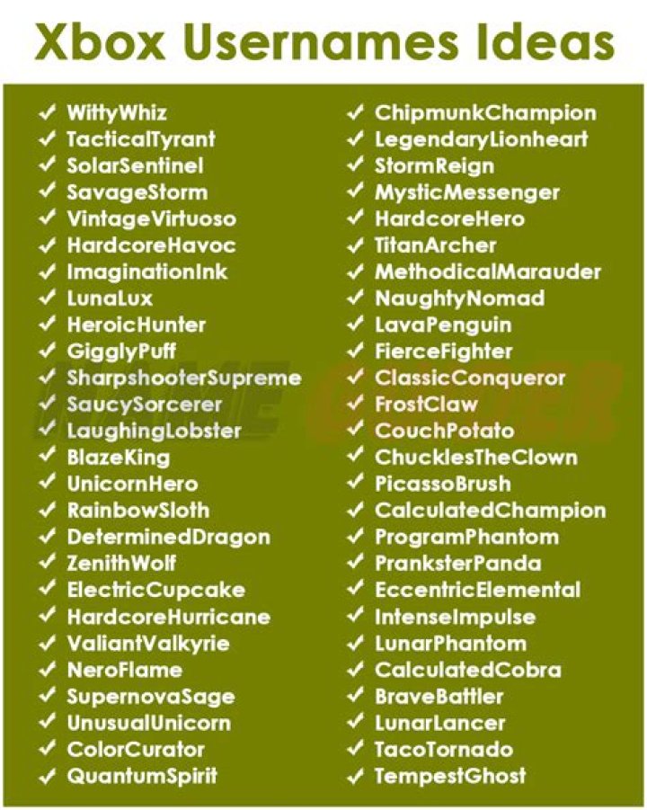 The Ultimate Guide To Hilarious Xbox Usernames That Will Make You Laugh Out Loud