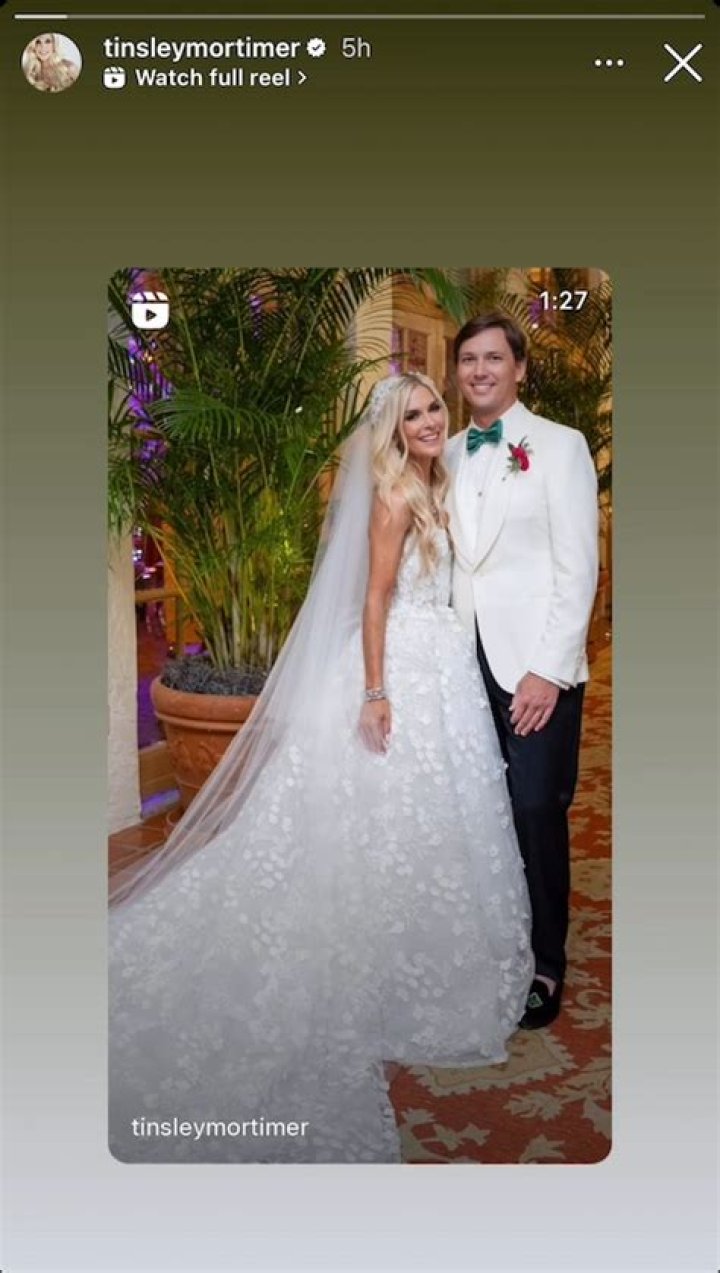 Tinsley Mortimer Wedding 2023