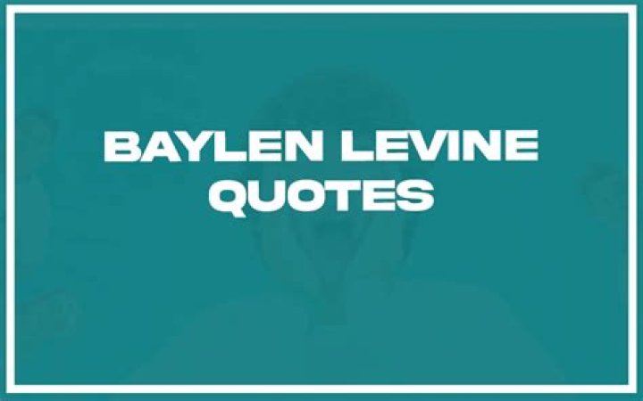 Top-Rated Baylen Levine Ranked By Knowledge And Experience