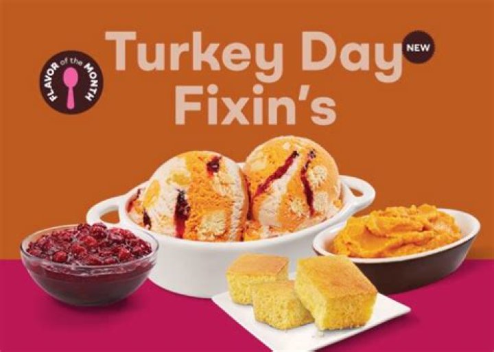 Turkey Day Fixins Baskin Robbins