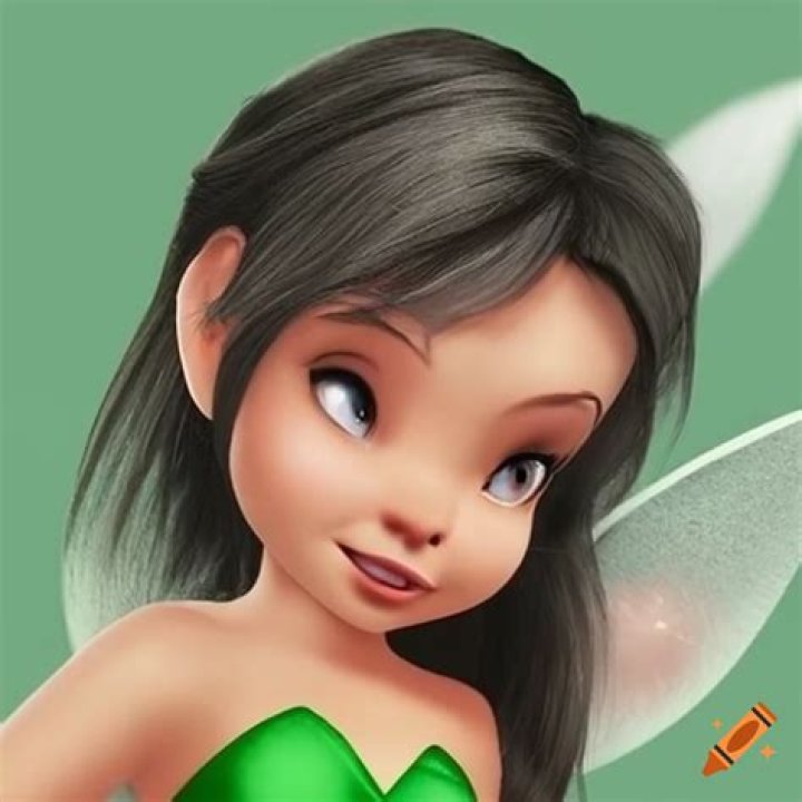 Uncover The Enchanting Allure Of Black-Haired Fairy Tinkerbell
