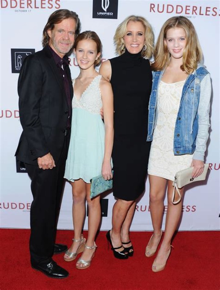 William H. Macy Has Two Daughters, Meet Sophia And Georgia