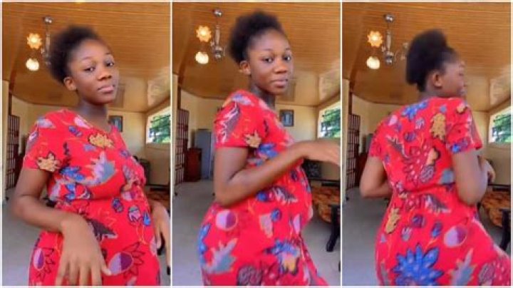 Young Pregnant Lady Twerks in Dance Video, Her Moves Stir Massive Reactions on Social Media