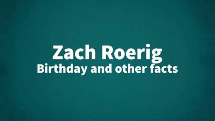 Zach Roerig – Biography, Facts & Life Story